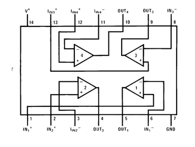 LM3900-Pinout